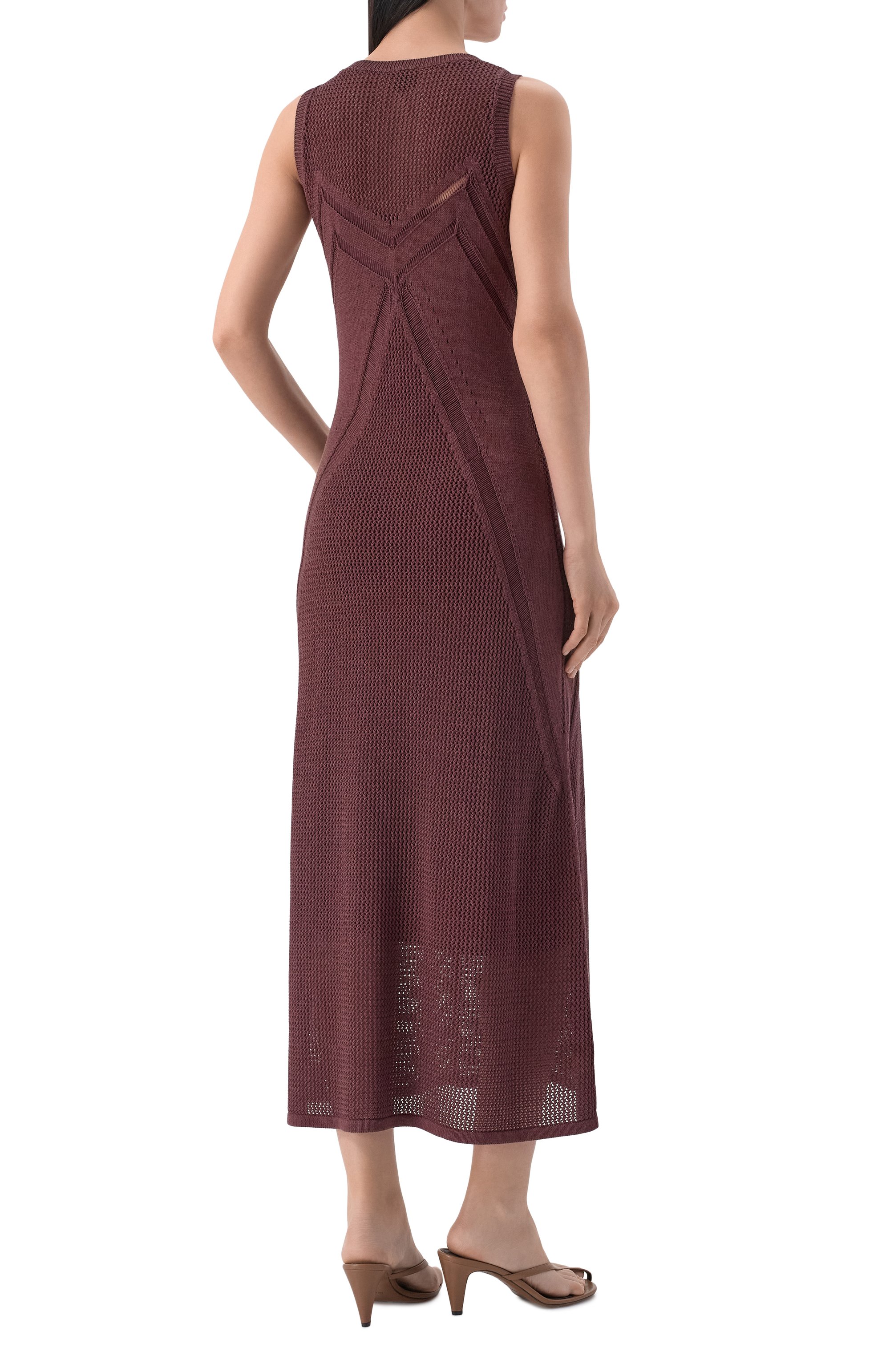 Платье из вискозы и хлопка BOSS, арт. 50557603, фото 3