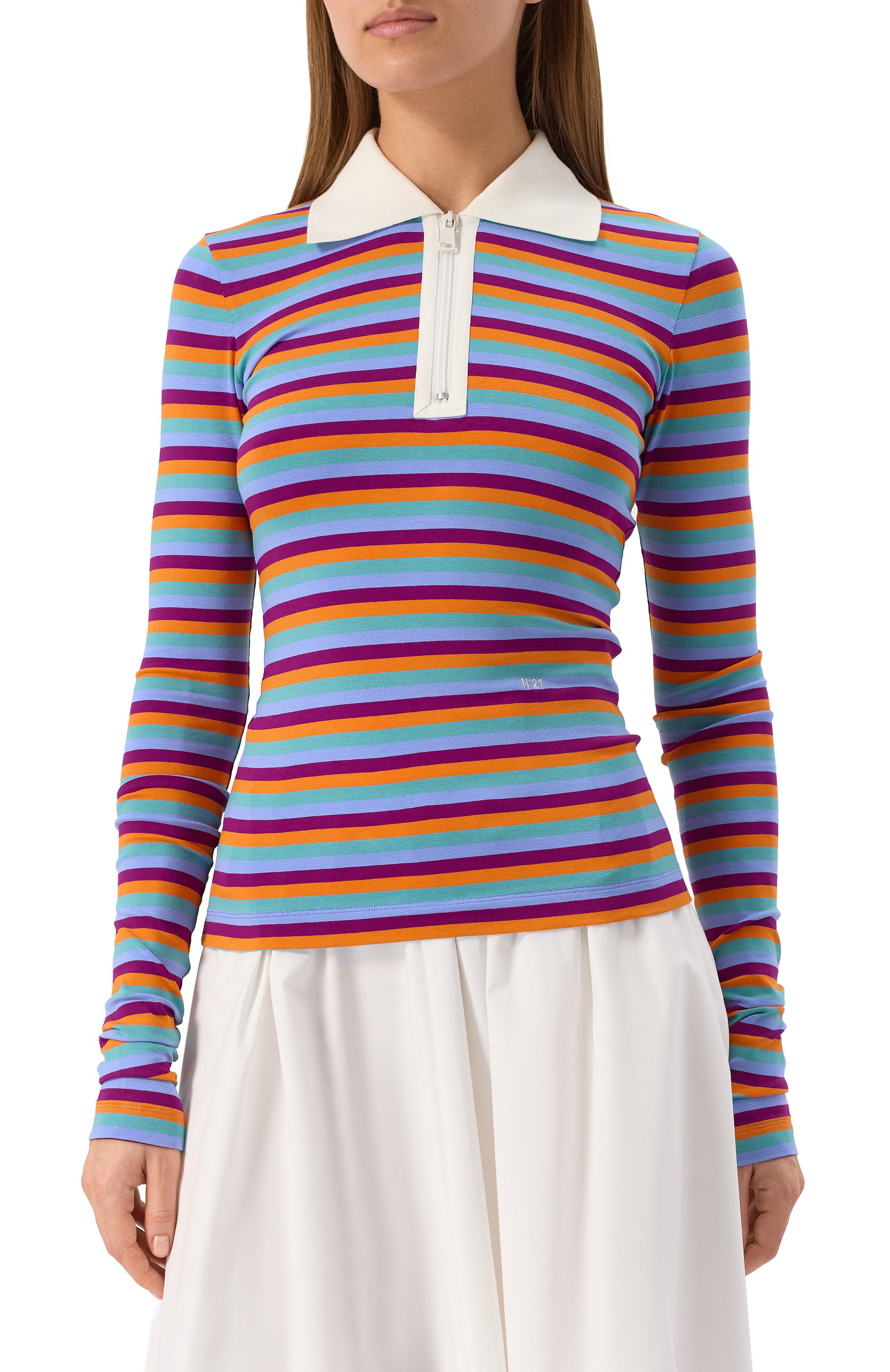 Поло из вискозы N21, арт. F011/4834, фото 3