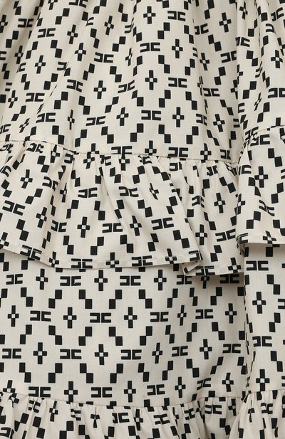 Хлопковое платье ELISABETTA FRANCHI LA MIA BAMBINA, арт. EFAB465/CA271/BE027/10A-12A+, фото 3