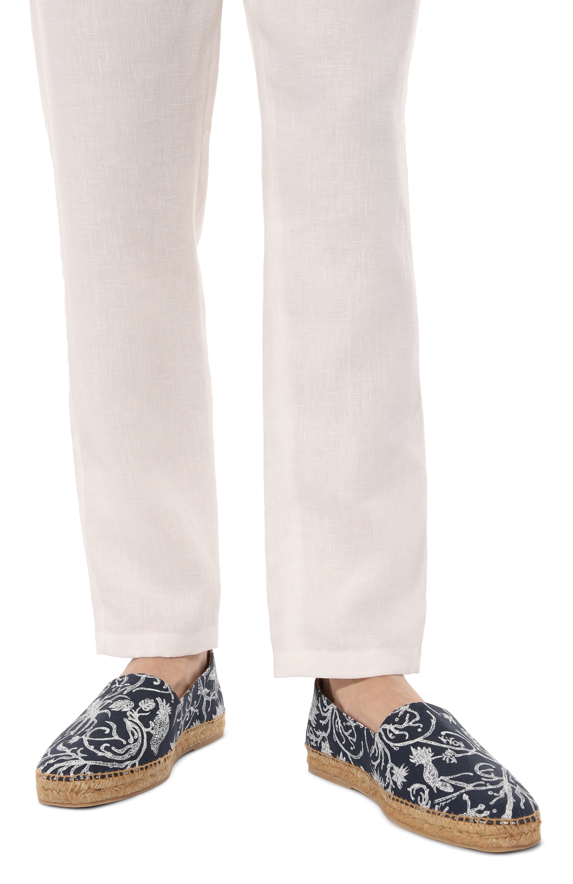 Текстильные эспадрильи KITON, арт. USSA070N01054, фото 3