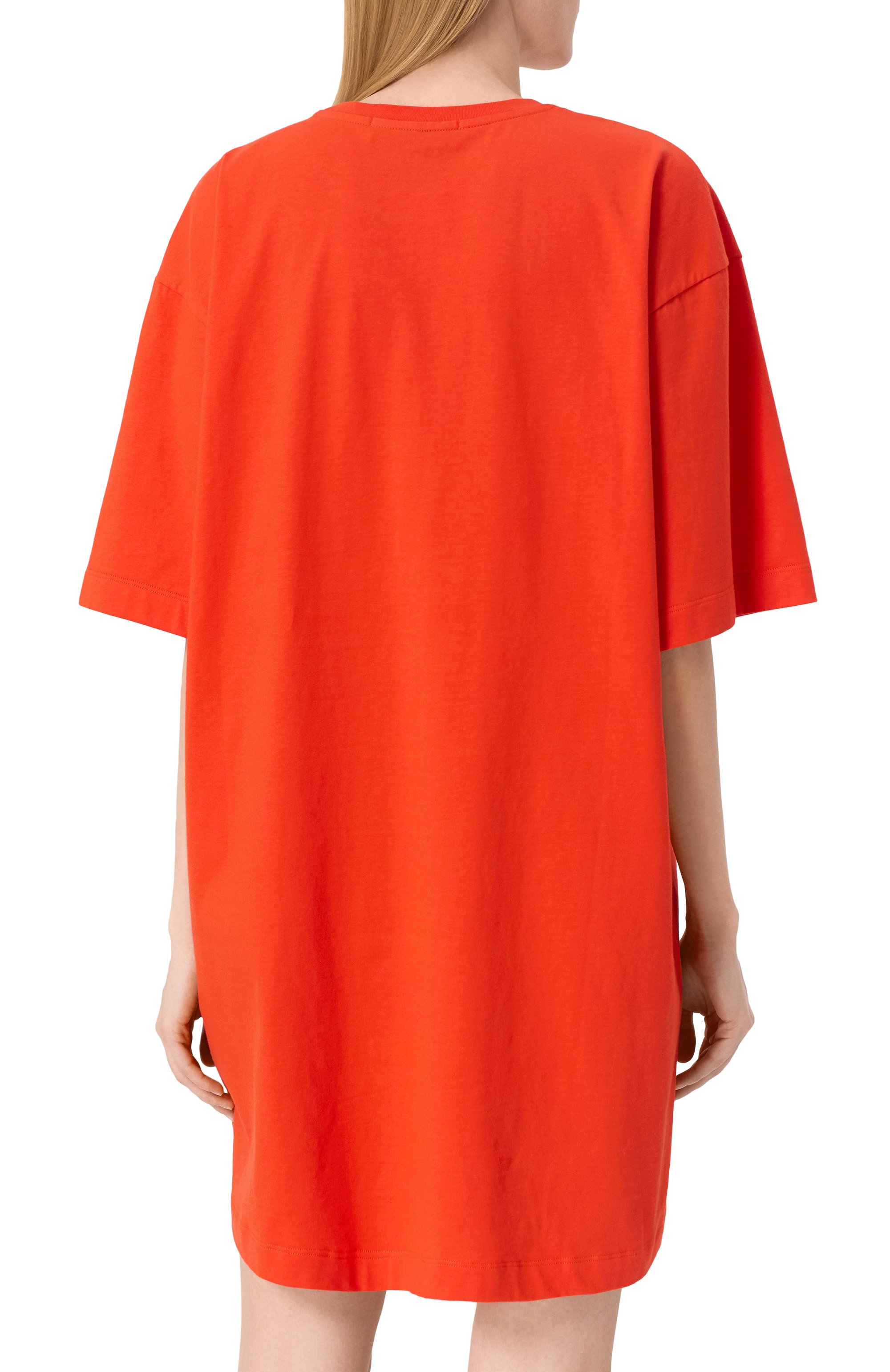 Хлопковое платье MSGM, арт. 3841MDA510/257002, фото 4