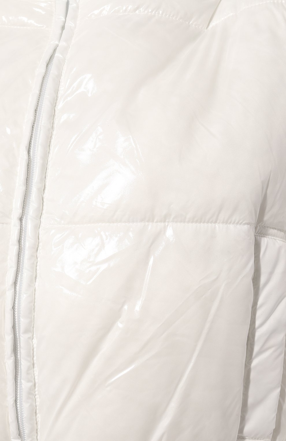 Утепленная куртка PATRIZIA PEPE белого цвета по цене 37800 руб., арт. 8O0085_A304, фото 5 Утепленная куртка PATRIZIA PEPE, арт. 8O0085_A304, фото 5