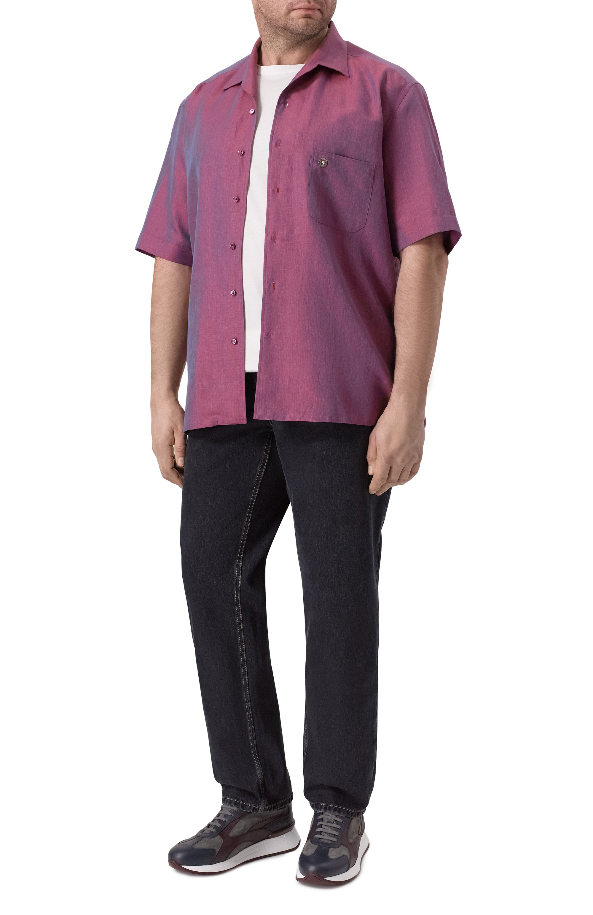 Рубашка STEFANO RICCI розового цвета по цене 110000 руб., арт. MC008172/R3166, фото 2 Рубашка STEFANO RICCI, арт. MC008172/R3166, фото 2