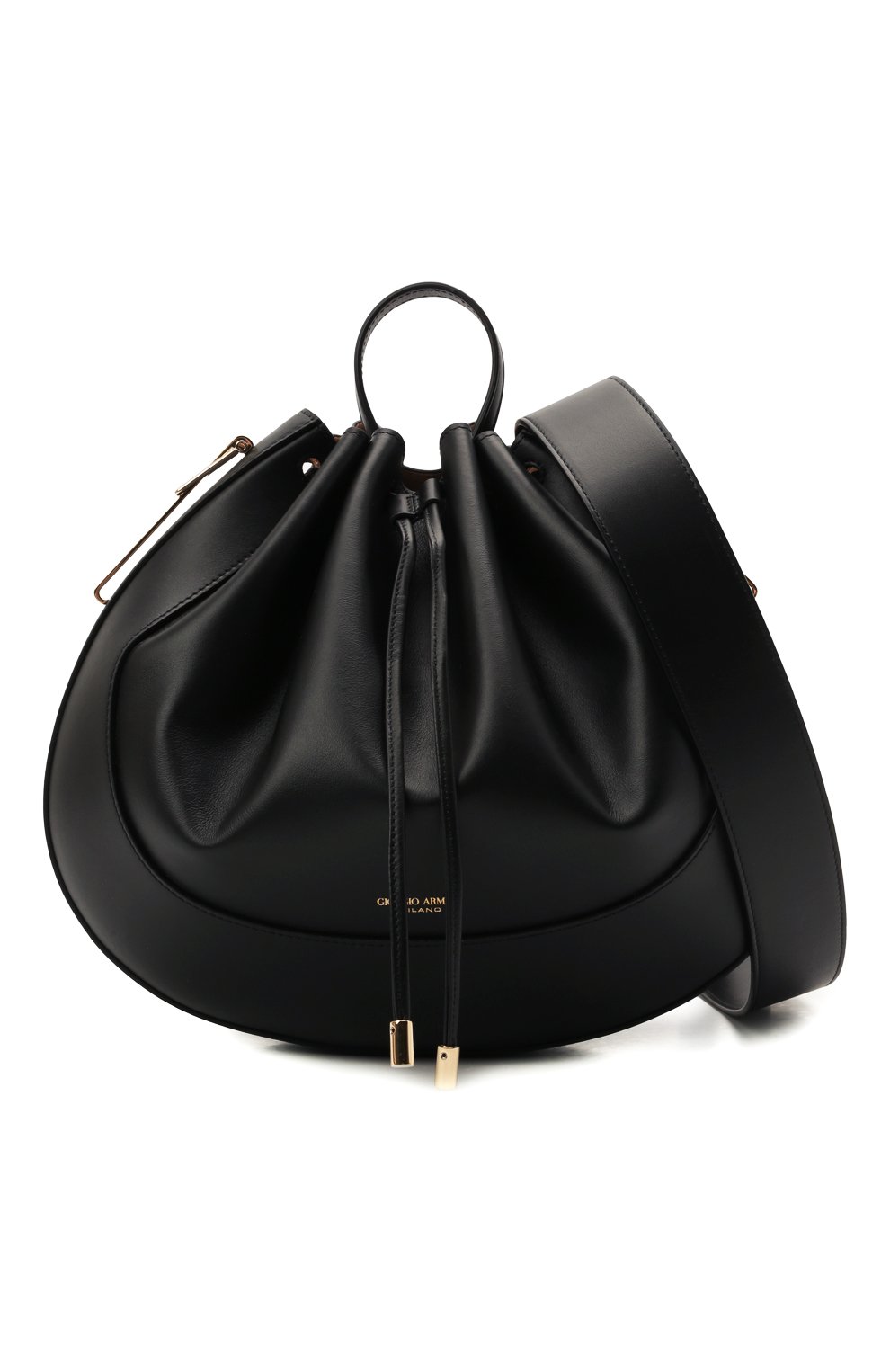 Сумка GIORGIO ARMANI черного цвета по цене 295500 руб., арт. Y1E185/YQQ4A, фото 6 Сумка GIORGIO ARMANI, арт. Y1E185/YQQ4A, фото 6