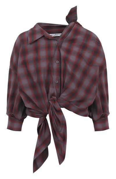 Женская хлопковая рубашка ALEXANDER WANG, арт. 1WC3251090