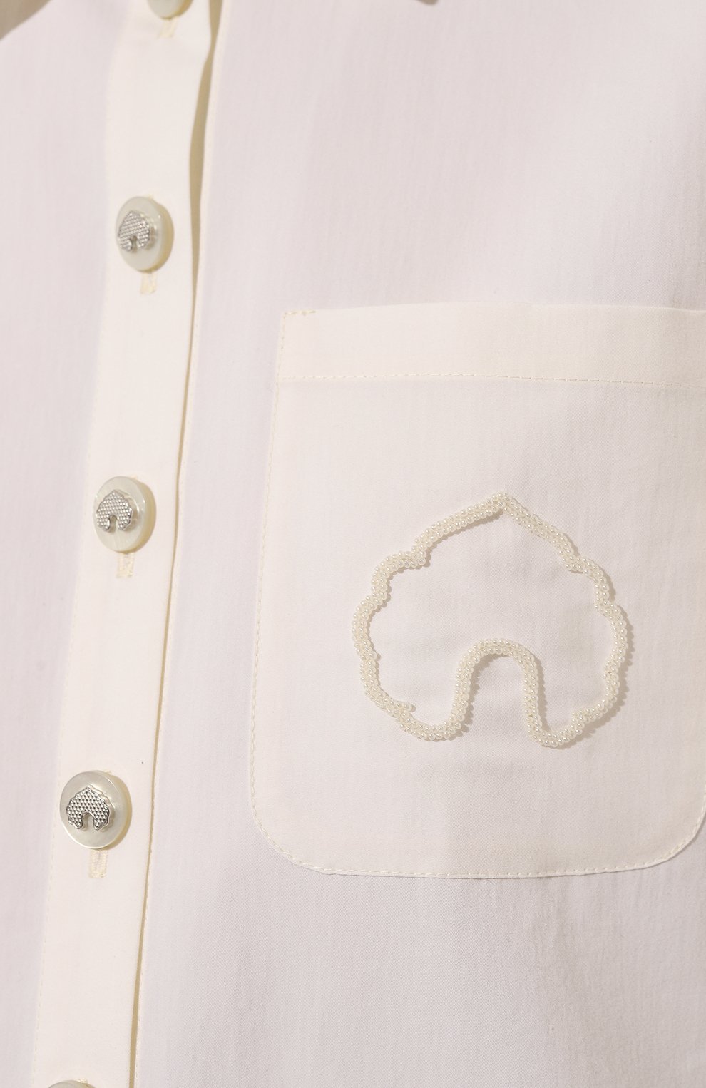 Рубашка из хлопка и шелка AKHMADULLINA, арт. 1122.2JT305/C001, фото 5