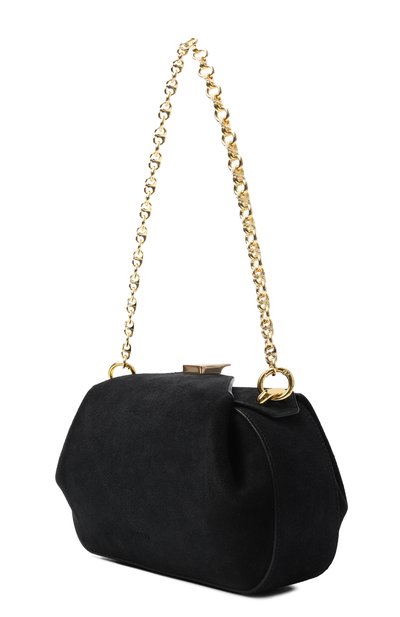 Сумка oyster clutch mini YUZEFI, арт. 0YSTER CLUTCH MINI/SUEDE, фото 4