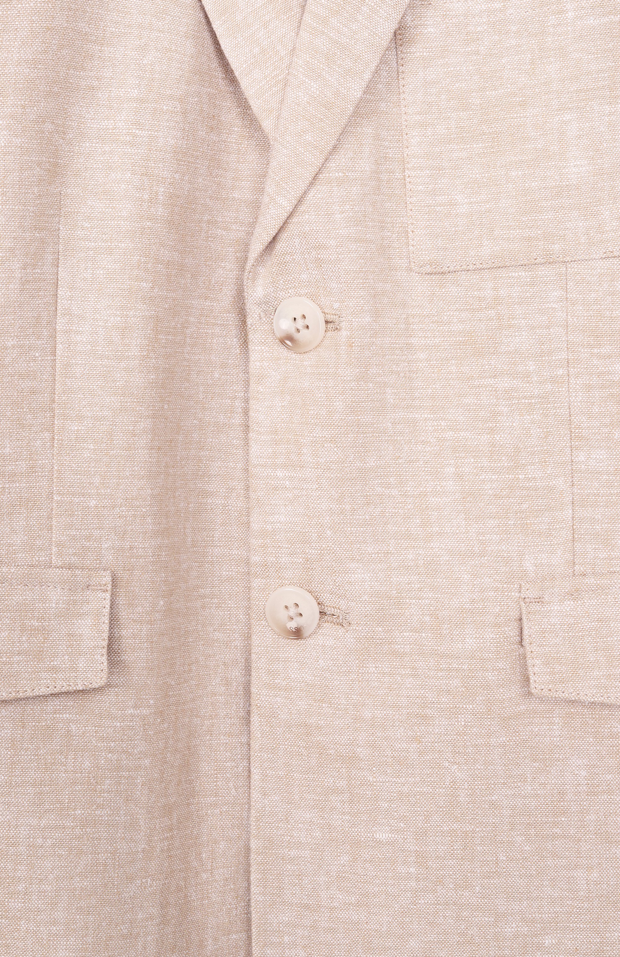 Пиджак изо льна и вискозы BOSS, арт. J52992, фото 3