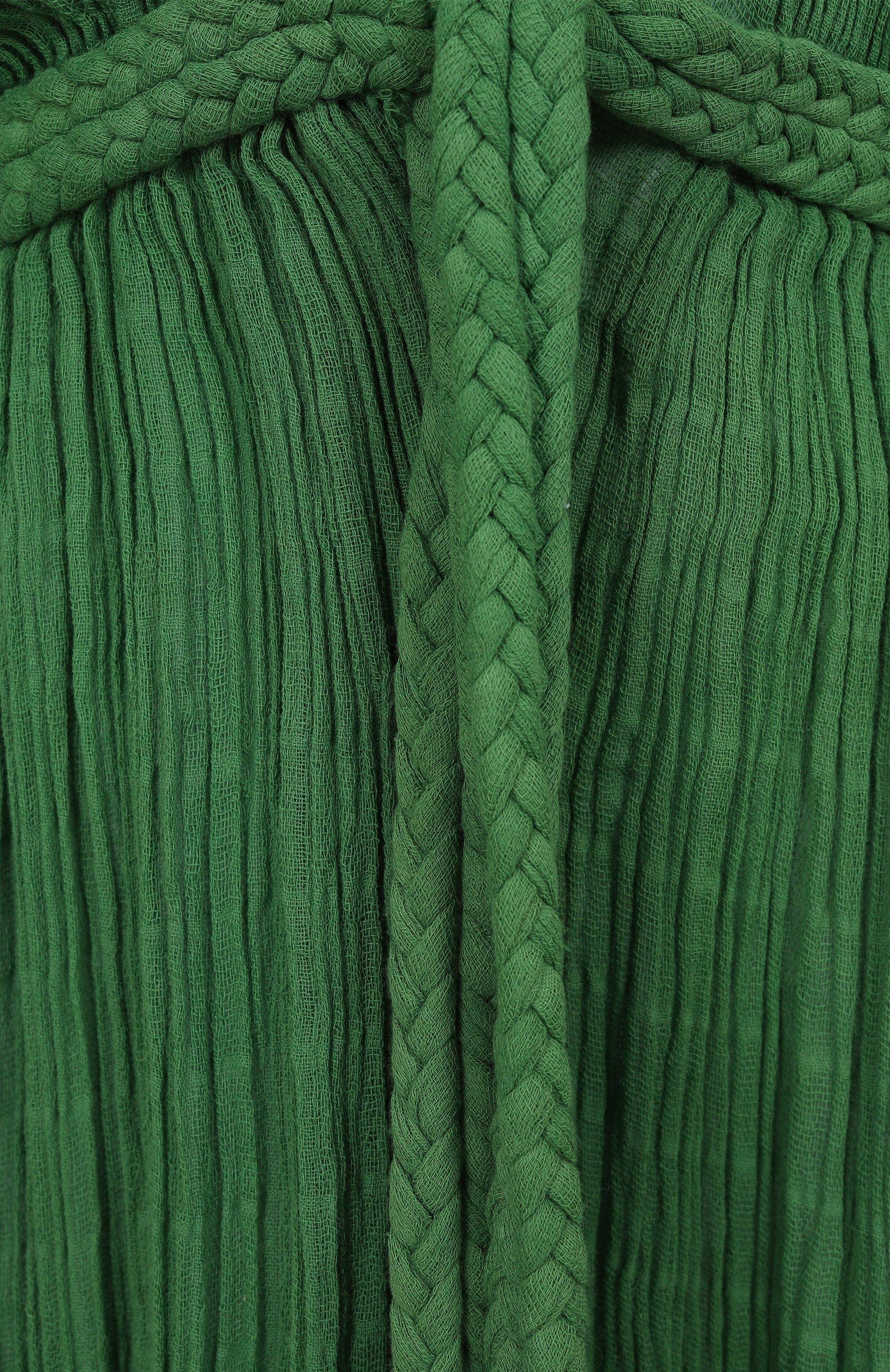 Хлопковое платье KASIA KULENTY, арт. AURA DUSTER G0WN, фото 6