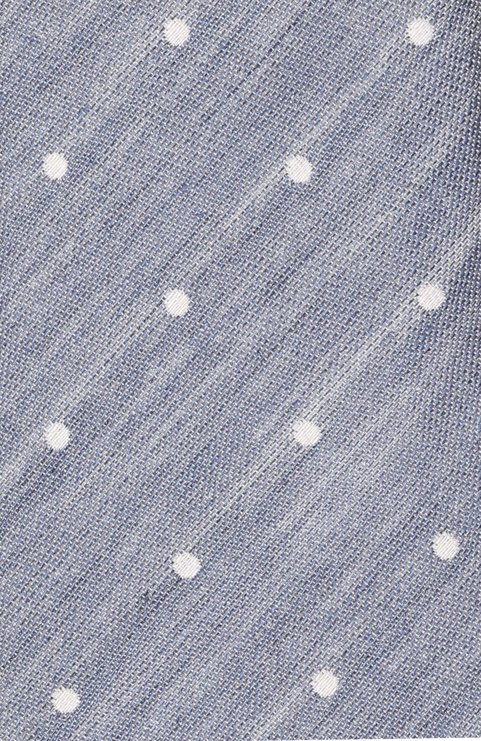 Галстук изо льна и хлопка ALTEA голубого цвета по цене 7760 руб., арт. 2314816, фото 4 Галстук изо льна и хлопка ALTEA, арт. 2314816, фото 4