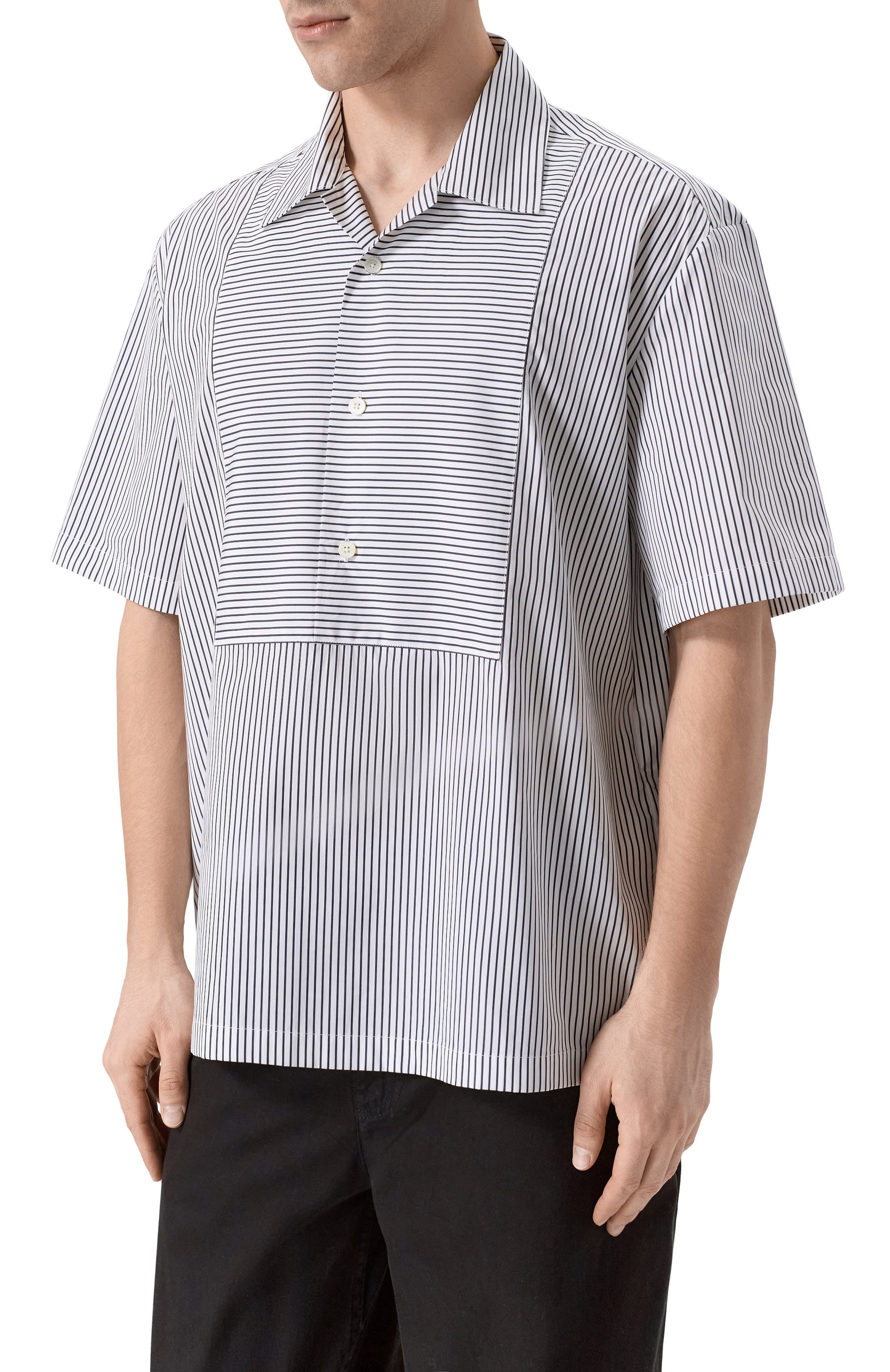 Хлопковая рубашка JIL SANDER, арт. J22DL0341/J45327, фото 3