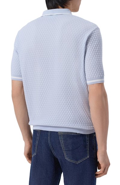 Хлопковое поло PAUL&SHARK, арт. 26411633_001, фото 4