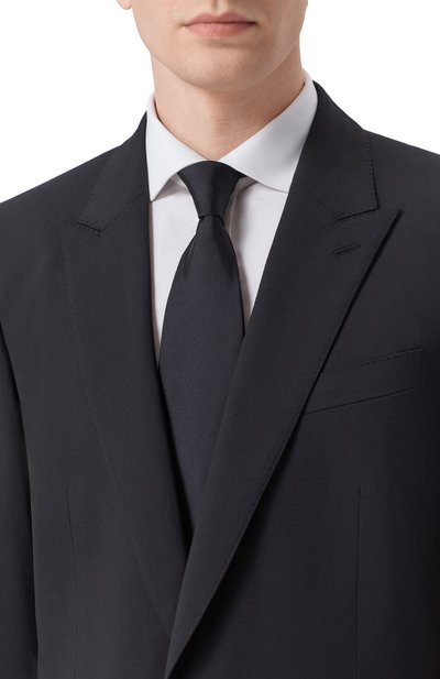 Галстук из шелка и хлопка KITON, арт. UCRVKPC07L58, фото 2