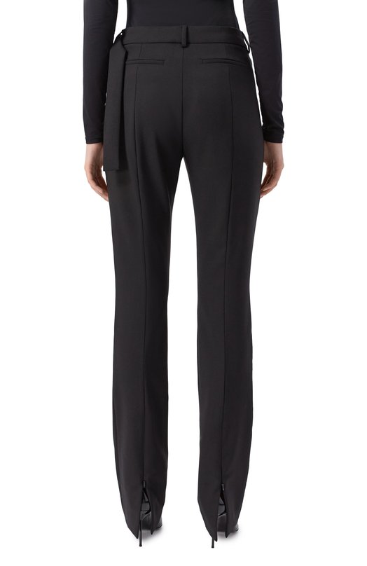 Шерстяные брюки Sportmax HARRY Чёрный  HARRY Фото 4