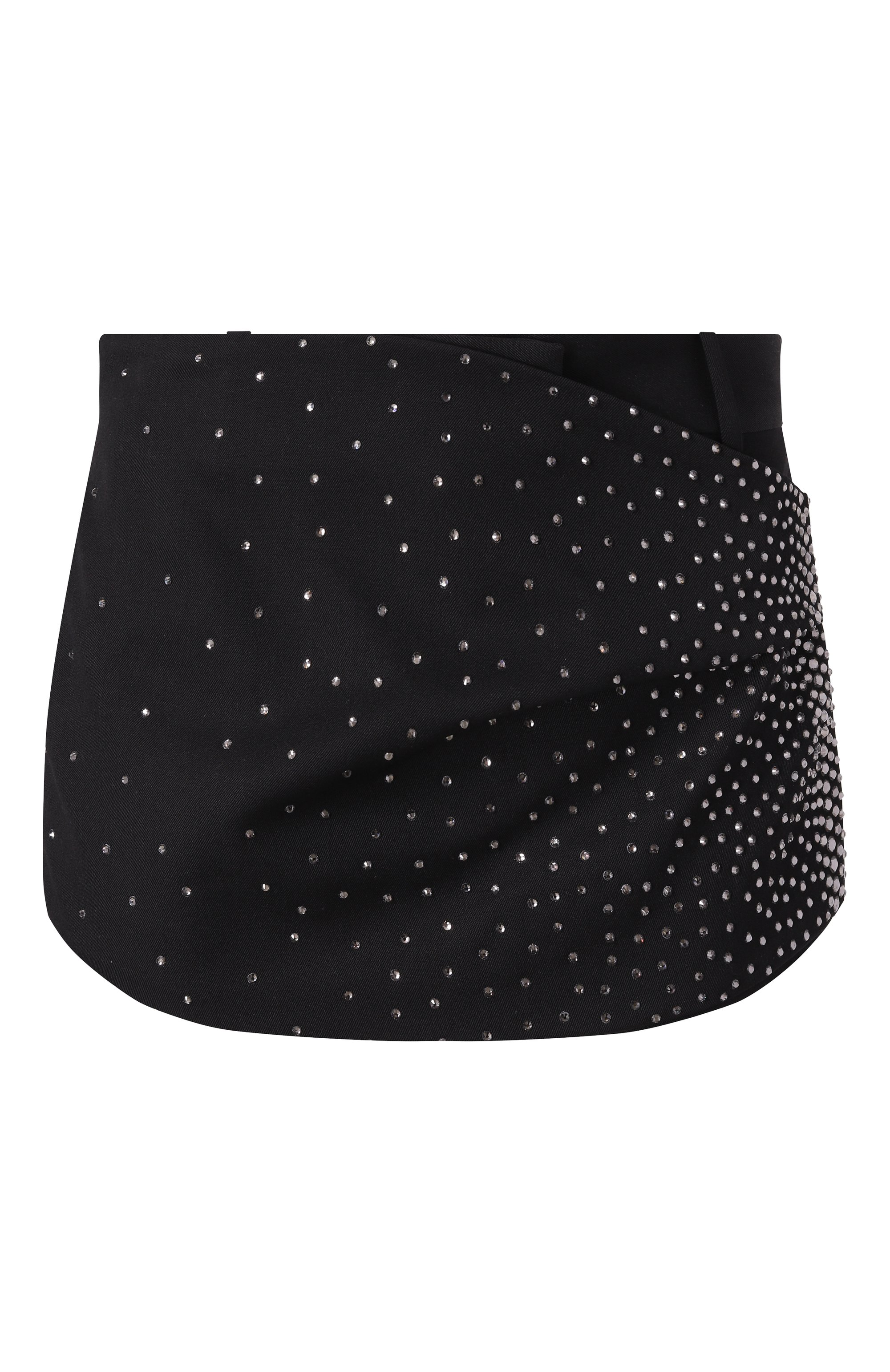 Шерстяная юбка-шорты THE ATTICO, арт. 250WCQ00001/WWW046TS, фото 1