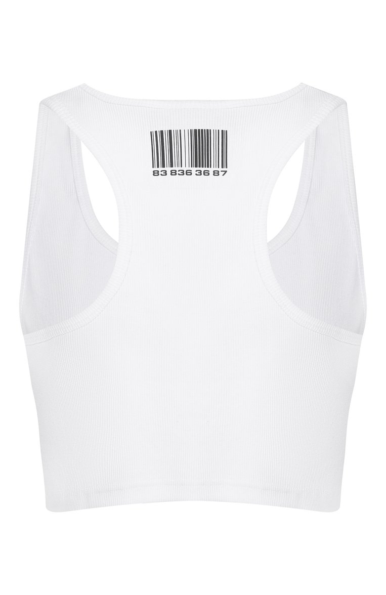 Хлопковый топ VTMNTS, арт. VL18TR200W, фото 2