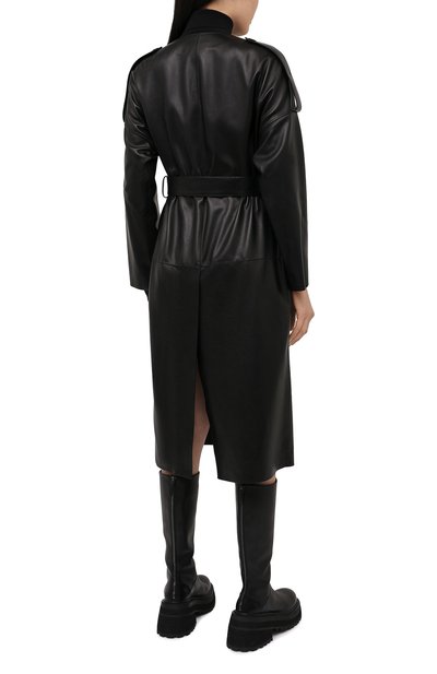 Кожаное пальто INES&MARECHAL, арт. GLAM0UR CUIR, фото 4