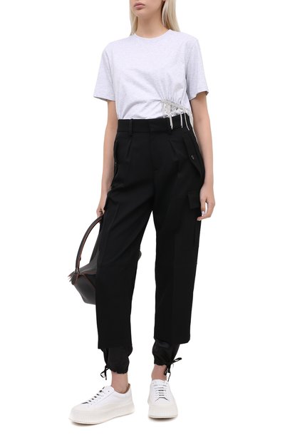 Хлопковая футболка MSGM, арт. 2943MDM62 207646, фото 2
