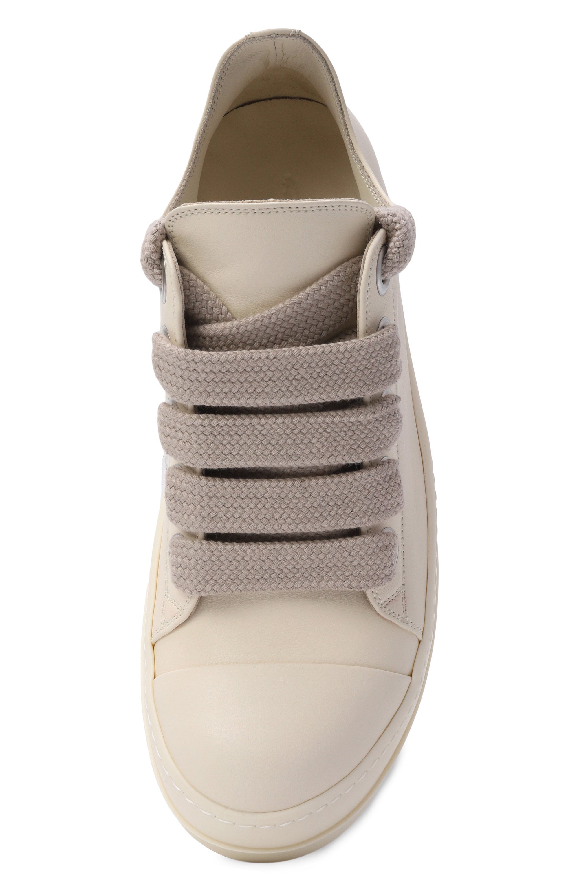 Кожаные кеды jumbolace RICK OWENS, арт. RU01F2893/LC0W2, фото 5