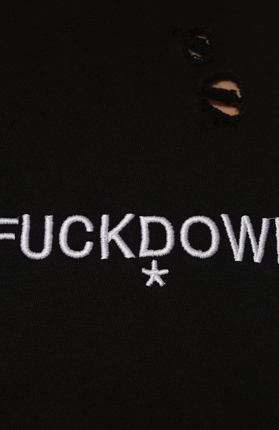 Хлопковое худи COMME DES FUCKDOWN, арт. CDFD1963, фото 5