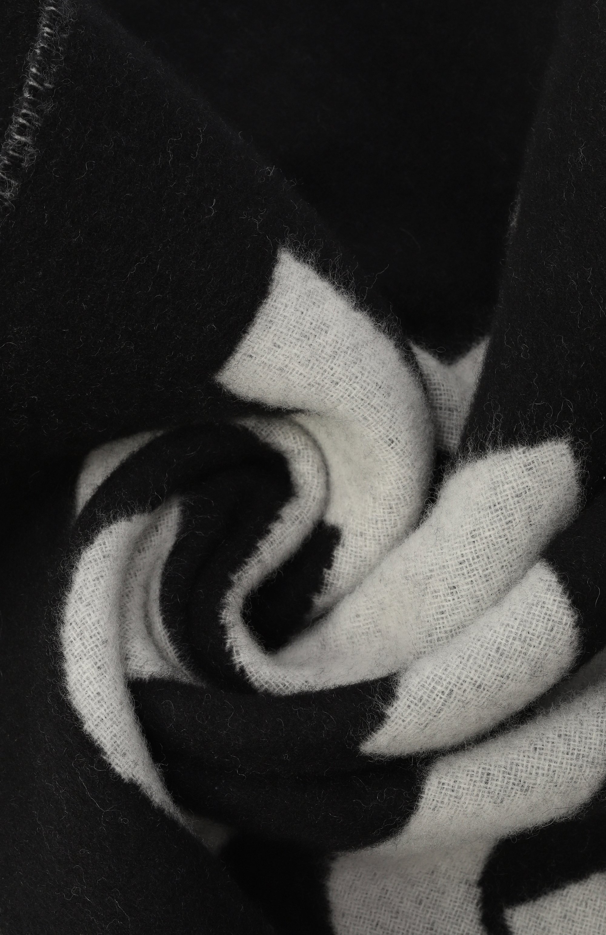 Шерстяной шарф JACQUEMUS, арт. 22HACU00435/A0T4001, фото 3