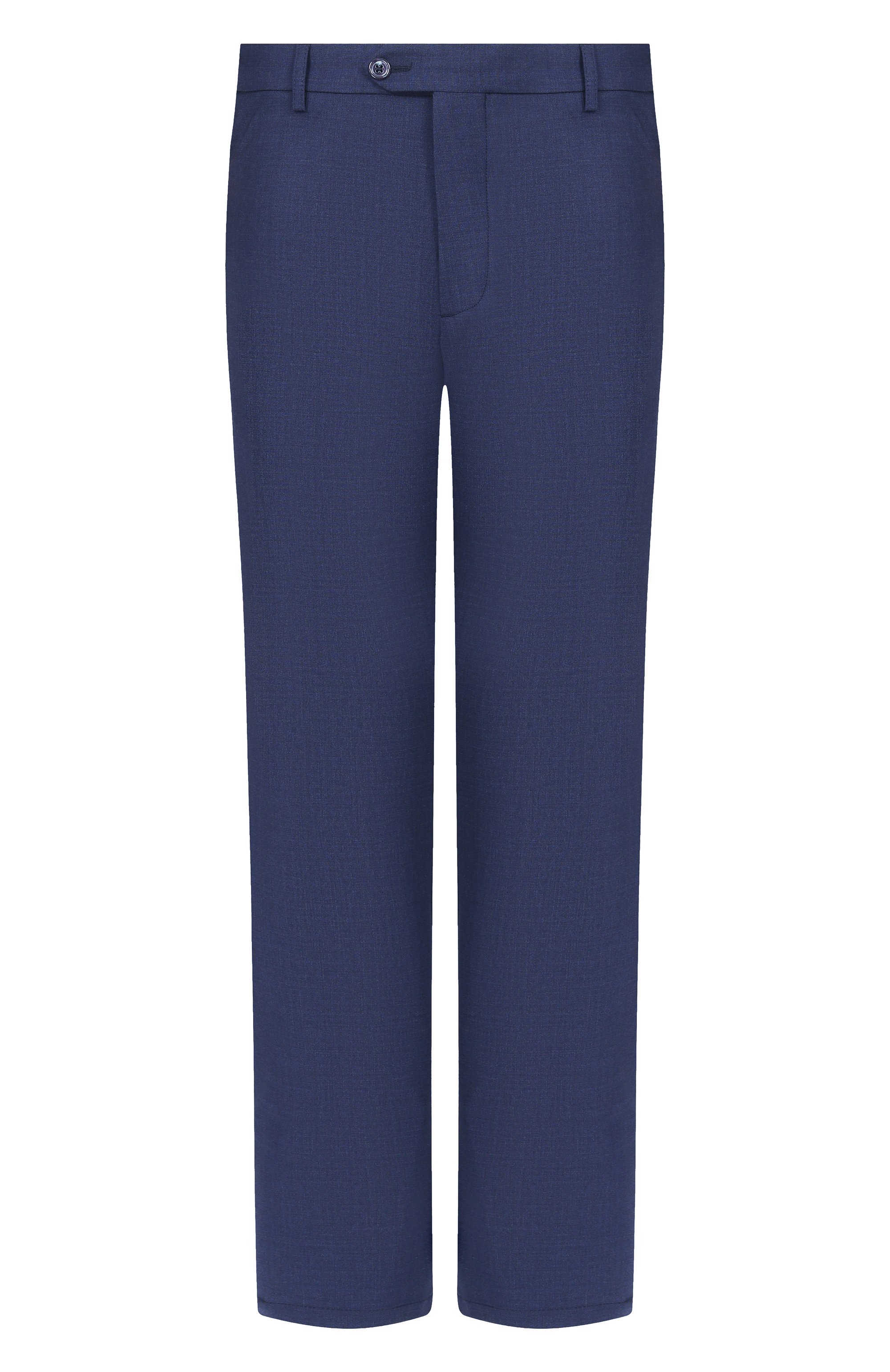 Шерстяные брюки MARCO PESCAROLO синего цвета по цене 78100 руб., арт. VENT0/5320, фото 1 Шерстяные брюки MARCO PESCAROLO, арт. VENT0/5320, фото 1