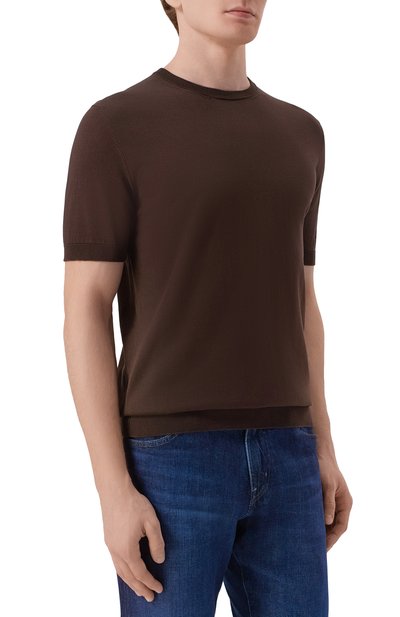 Хлопковый джемпер ANDREA CAMPAGNA, арт. M5426-8055, фото 3