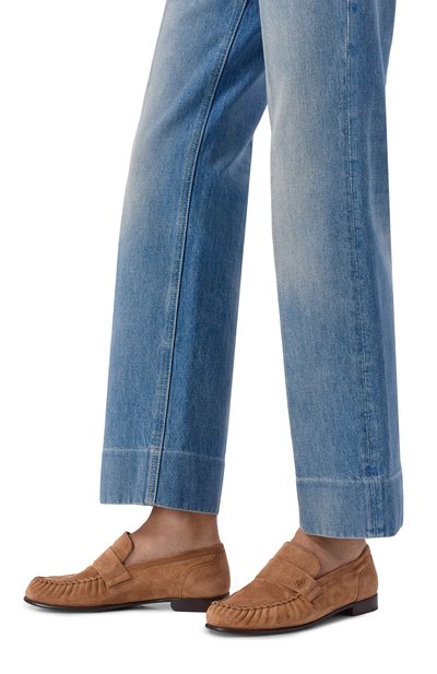 Замшевые лоферы elis JIMMY CHOO, арт. ELLIS L0AFER/F/SUE, фото 2