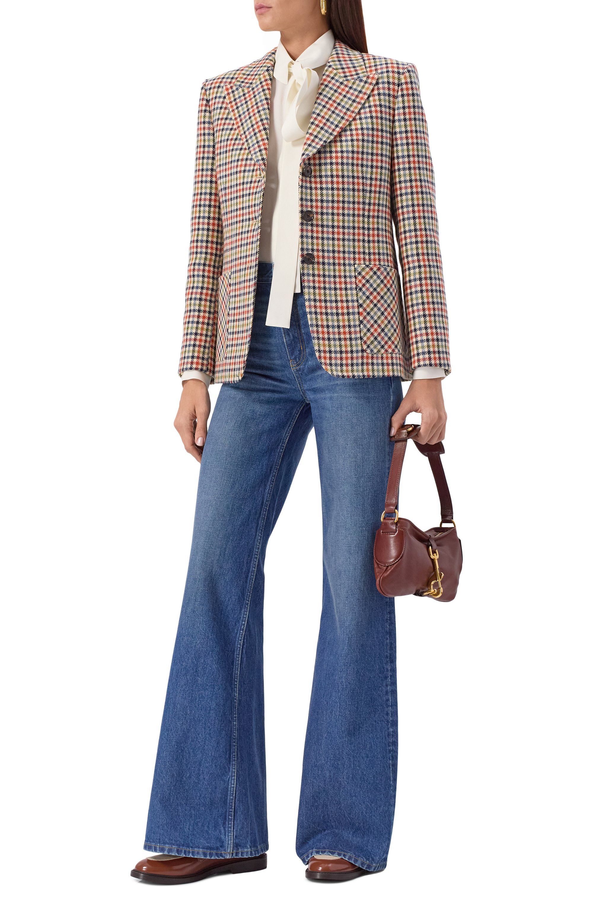 Комбинированные лоферы marcie CHLOÉ, арт. CH25A03ZTP, фото 2