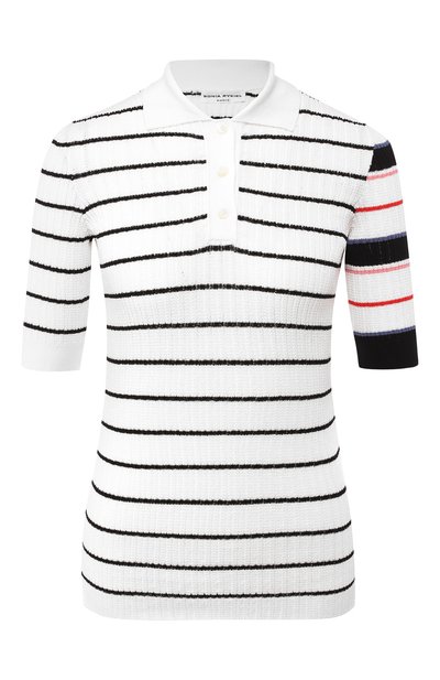 Женское хлопковое поло SONIA RYKIEL, арт. 12295820-HC