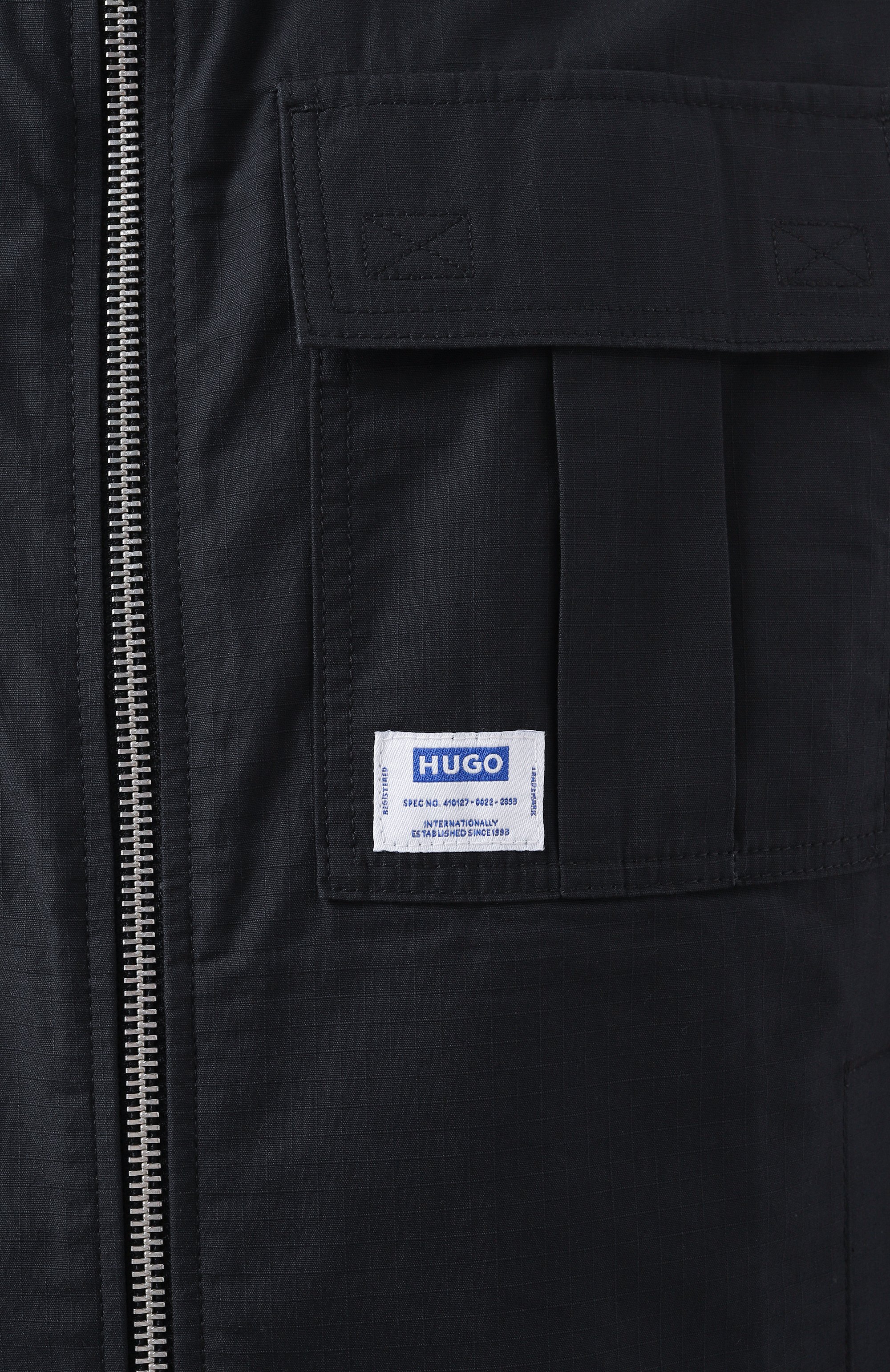 Хлопковая куртка HUGO BLUE, арт. 50530801, фото 6