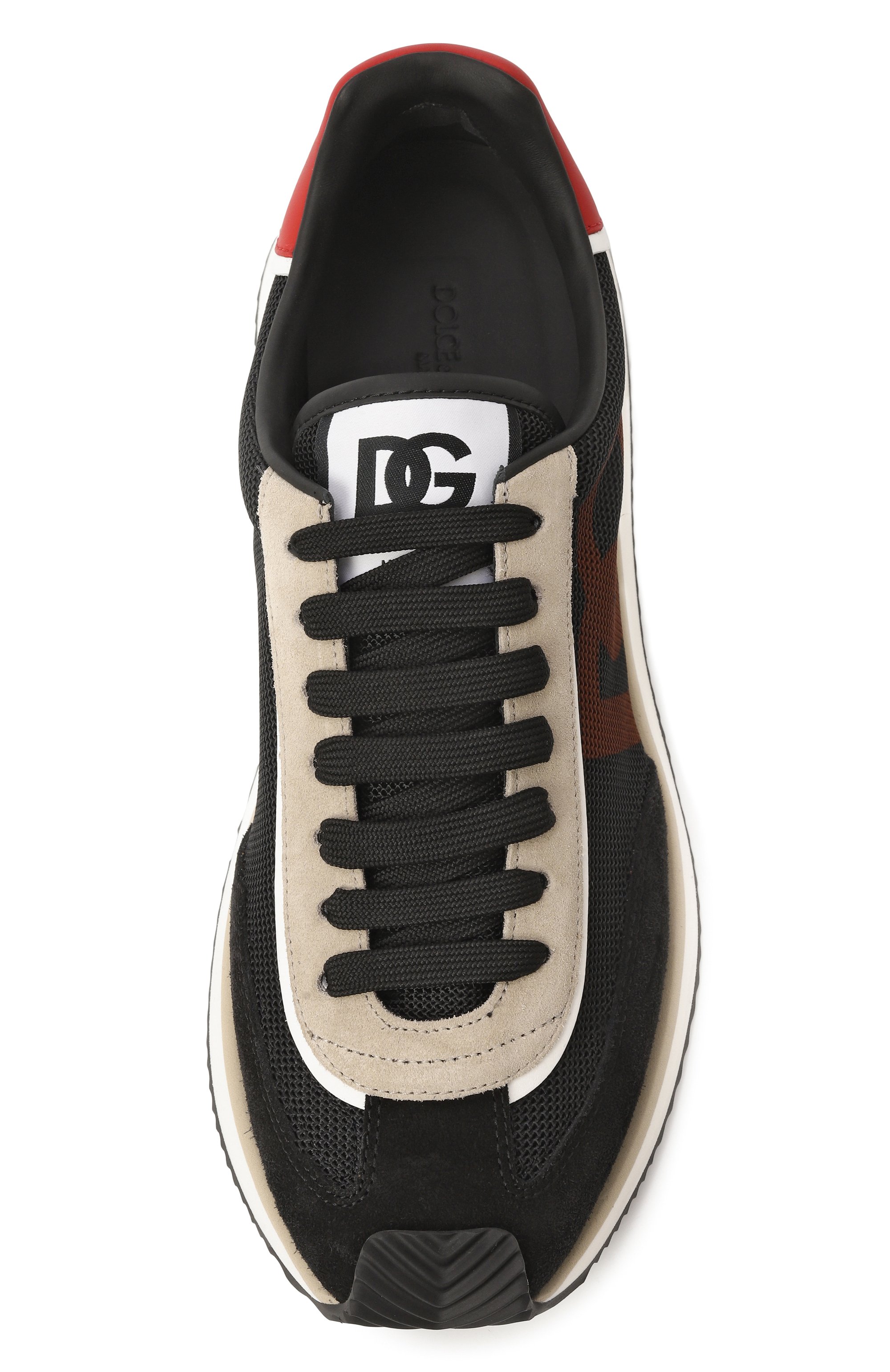 Комбинированные кроссовки dg cushion DOLCE & GABBANA, арт. CS2288/A5522, фото 5