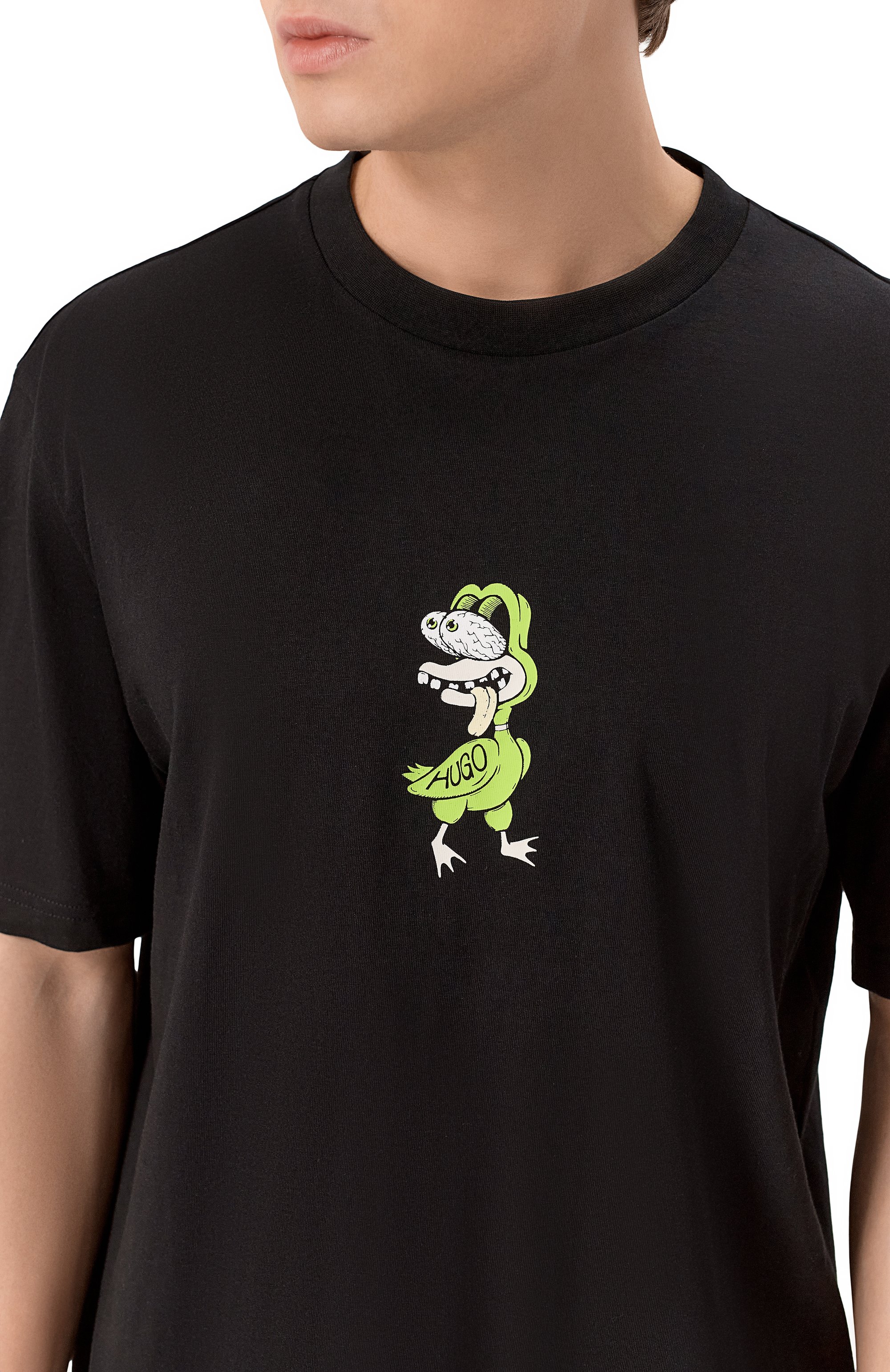 Хлопковая футболка HUGO BLUE, арт. 50533391, фото 5