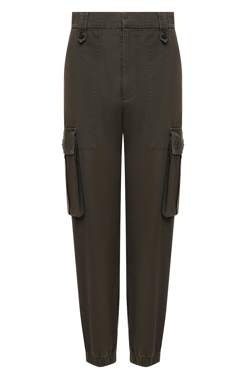 Хлопковые брюки ZADIG AND VOLTAIRE, арт. WKCD0103F, фото 1