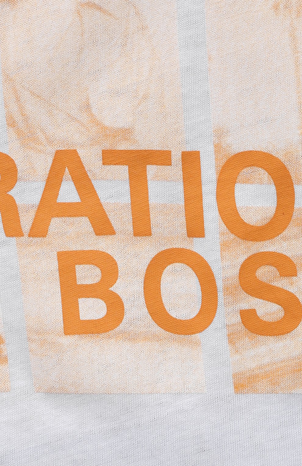 Хлопковая футболка BOSS белого цвета по цене 7555 руб., арт. 50449171, фото 5 Хлопковая футболка BOSS, арт. 50449171, фото 5