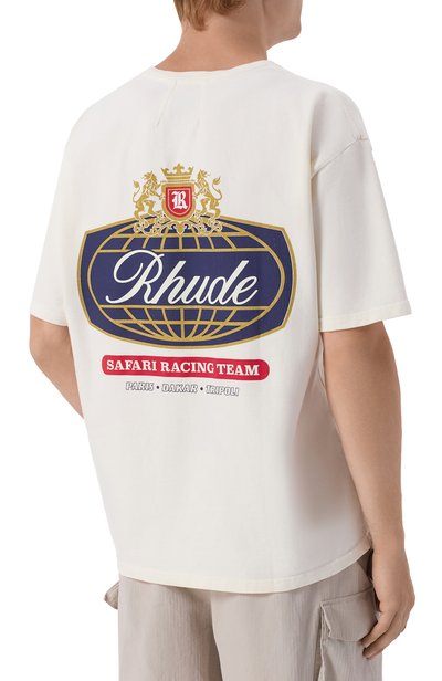 Хлопковая футболка RHUDE, арт. RHPF26TT02012, фото 4