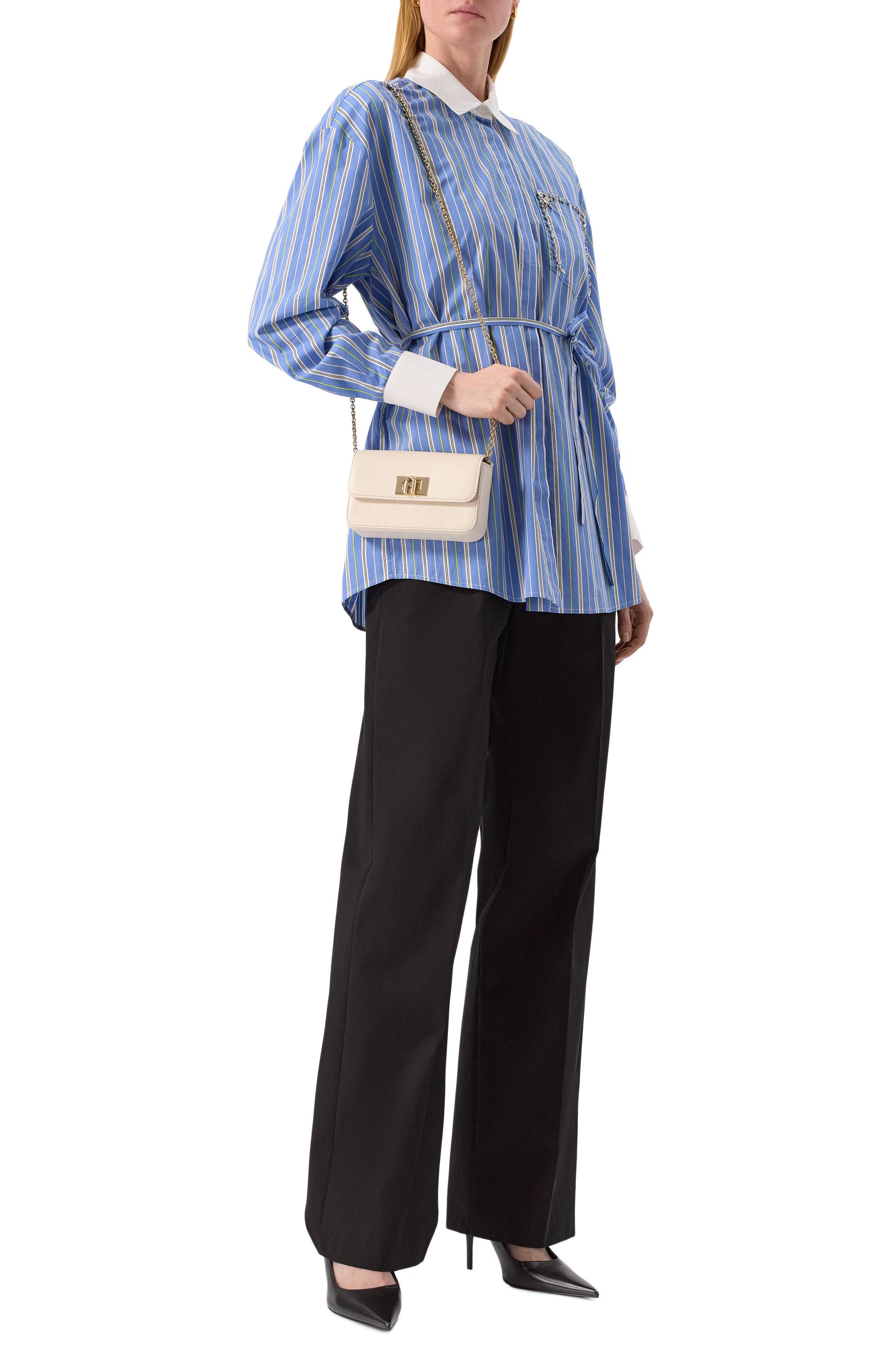 Хлопковые брюки MSGM, арт. 3841MDP20/257138, фото 2