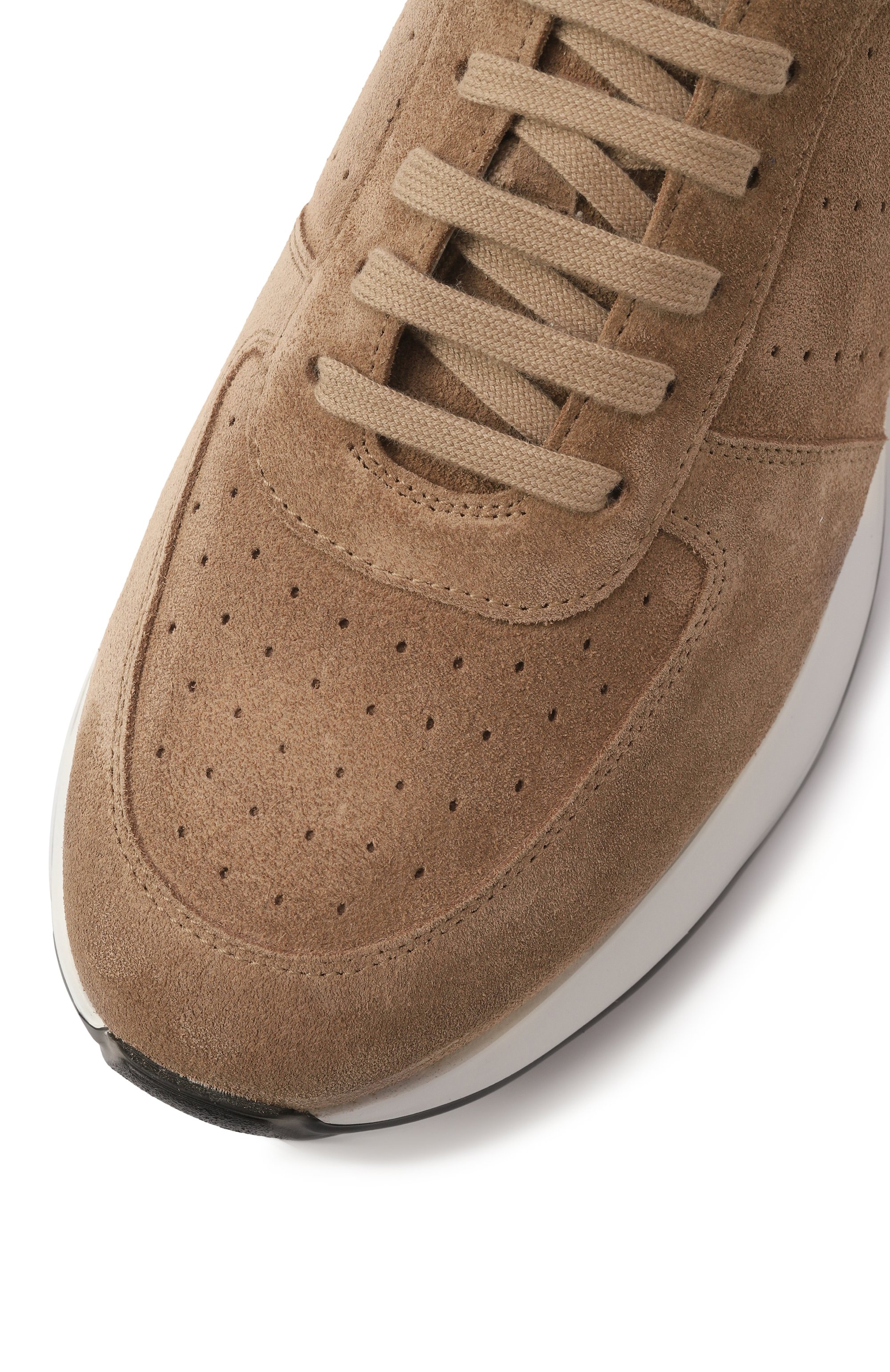 Замшевые кроссовки BLU BARRETT бежевого цвета по цене 52750 руб., арт. BAY-13497.6, фото 7 Замшевые кроссовки BLU BARRETT, арт. BAY-13497.6, фото 7