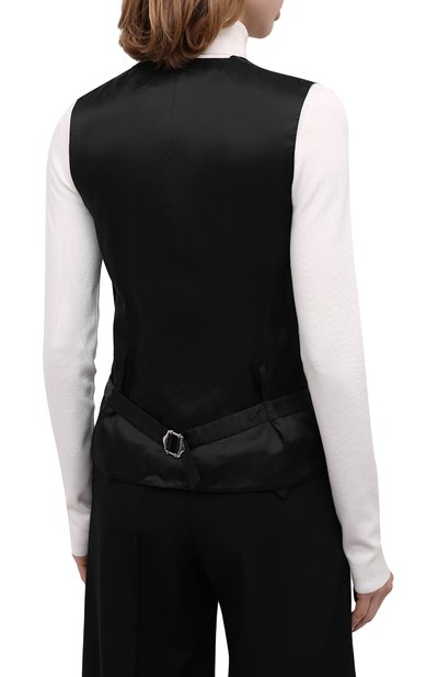 Шерстяной жилет VICTORIA BECKHAM, арт. 1320WTP001672B, фото 4