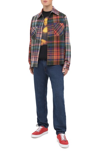 Хлопковая рубашка OFF-WHITE, арт. 0MGA133E20FAB0012010, фото 2