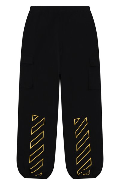 Хлопковые джоггеры OFF-WHITE, арт. 0BCF007F25FAB001/12+