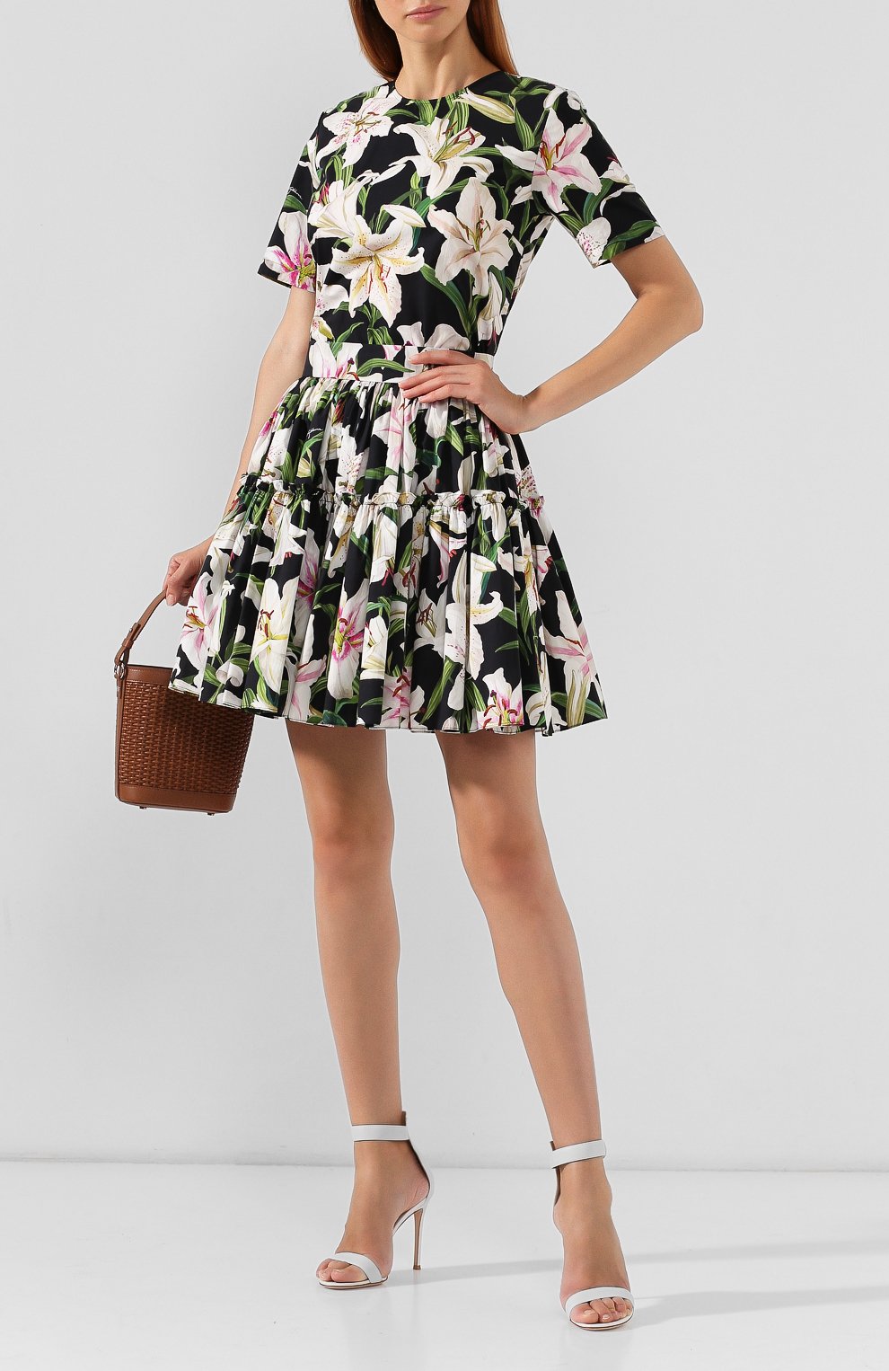 Хлопковый топ DOLCE & GABBANA, арт. F7X67T/HS5E0, фото 2