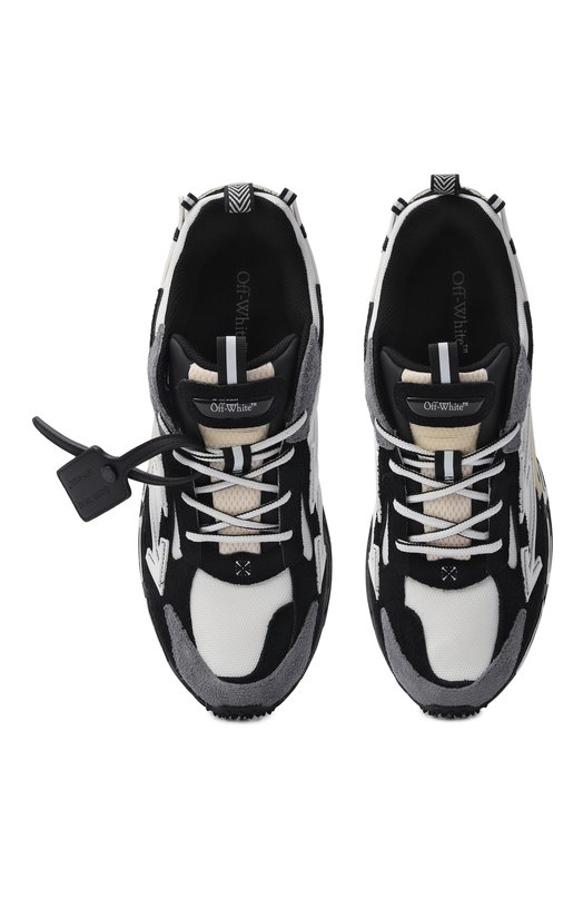 Комбинированные кроссовки Be Right Back Off-White 0MIA295S26LEA001 Серый  0MIA295S26LEA001 Фото 5