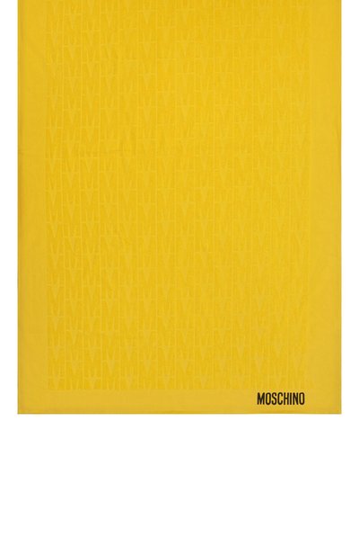 Хлопковое полотенце MOSCHINO желтого цвета по цене 13800 руб., арт. A4306/9429, фото 3 Хлопковое полотенце MOSCHINO, арт. A4306/9429, фото 3