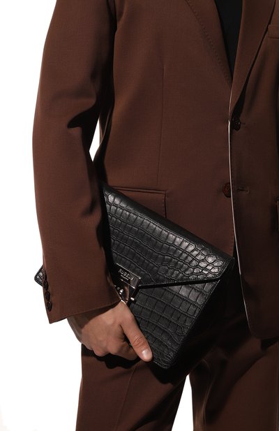 Портфель из кожи крокодила RUBEUS MILANO, арт. 119-2., фото 2