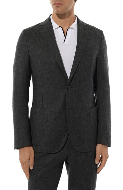 Шерстяной костюм CORNELIANI, арт. 94X007-9418400_SET, фото 4