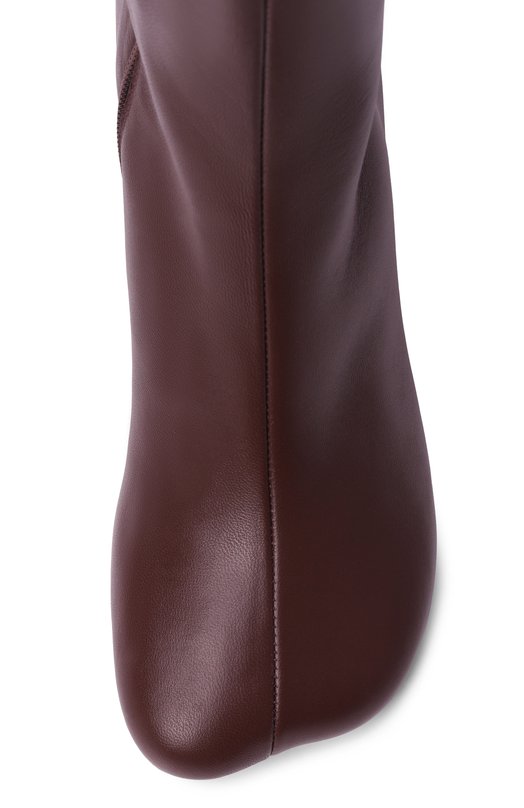 Кожаные ботильоны Anatomic 70 MM6 S59WU0235/P3628 Бордовый  S59WU0235/P3628 Фото 6