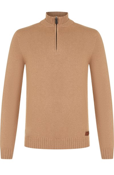 Кашемировый джемпер с воротником стойкой на молнии BRIONI, арт. UMEC0L/07K28, фото 1