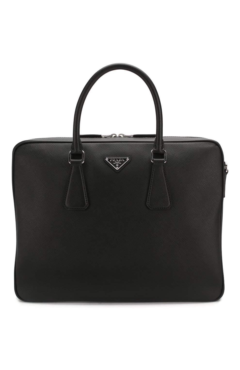 Кожаная сумка для ноутбука PRADA, арт. 2VE011-9Z2-F0002-OOO, фото 1