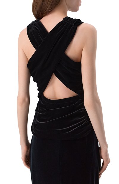 Бархатный топ GANNI, арт. T4103, фото 4